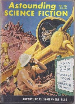 Bild des Verkufers fr ASTOUNDING Science Fiction: March, Mar. 1959 zum Verkauf von Books from the Crypt