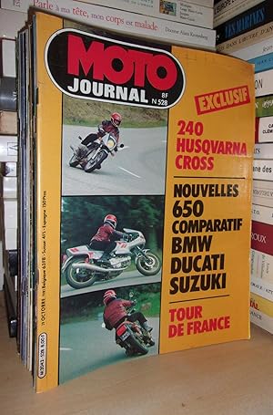 Seller image for Moto Journal N 528: 1981. (Exclusif 240 Husqvarna Cross. Nouvelles 650 Comparatif BMW, Ducati, Suzuki.) for sale by Planet's books