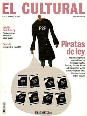 Imagen del vendedor de EL CULTURAL.El ltimo amor de Paul Valry. La invencin de los Derechos Humanos. Santiago Gamboa, Paul Auster, Vasili Grossman, Giacomo Casanova. Wilhelm Sasnal, iconos de lo olvidado. Urs Fischer, don de lenguas.Pirateria 2.0. a la venta por angeles sancha libros