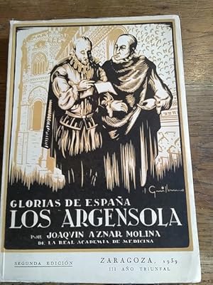 Bild des Verkufers fr GLORIAS DE ESPAA. LOS ARGENSOLA zum Verkauf von Librera Pramo