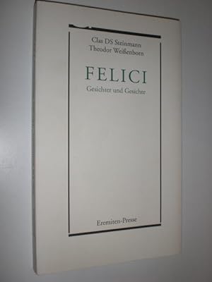 Seller image for Felici. Gesichter und Gesichte. Mit sechsundfnfzig Portts und einer ausklappbaren Tafel. for sale by Stefan Kpper