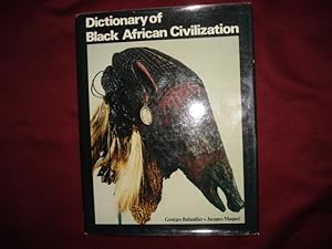 Seller image for Dictionary of Black African Civilization. for sale by BookMine