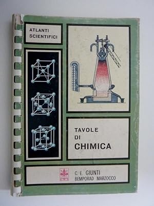 Imagen del vendedor de Atlanti Scientifici - TAVOLE DI CHIMICA" a la venta por Historia, Regnum et Nobilia