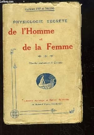 Image du vendeur pour Physiologie secrte de l'Homme et de la Femme. mis en vente par Le-Livre