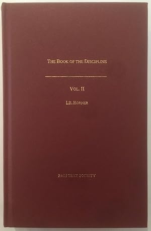 The book of the discipline Volume 2, Suttavibhanga