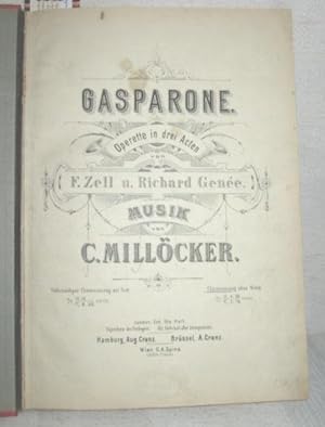 Gasparone - Operette in drei Acten (Clavierauszug ohne Worte)