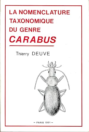 Image du vendeur pour La nomenclature taxonomique du genre Carabus mis en vente par Sylvain Par