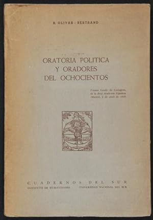 Oratoria Política y Oradores del Ochocientos