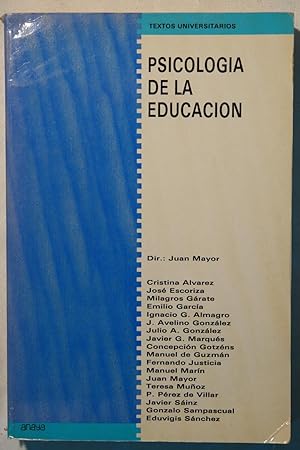 Seller image for Psicologia de la Educacion for sale by NOMBELA LIBROS USADOS