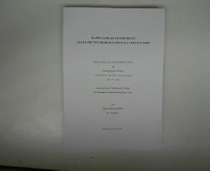 Bild des Verkufers fr Kapillarelektrophorese: Analytik von Homologen Polynukleotiden. Dissertation. zum Verkauf von Antiquariat Bookfarm
