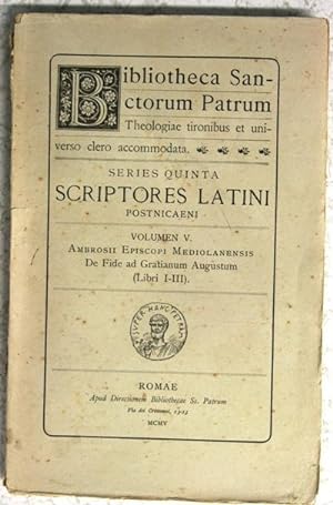 Ambrosii Episcopi Mediolanensis vol V
