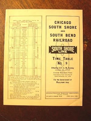 Seller image for C.E.R.A. BULLETIN 4, "CHICAGO SOUTH SHORE & SHOUTH BEND RAILROAD for sale by Robert Gavora, Fine & Rare Books, ABAA