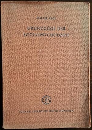 Grundzüge der Sozialpsychologie.