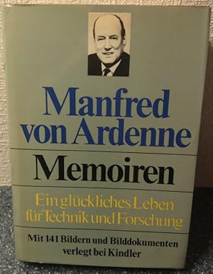 Imagen del vendedor de Memoiren. Ein glckliches Leben fr Technik und Forschung. Autobiographie. a la venta por buch-radel