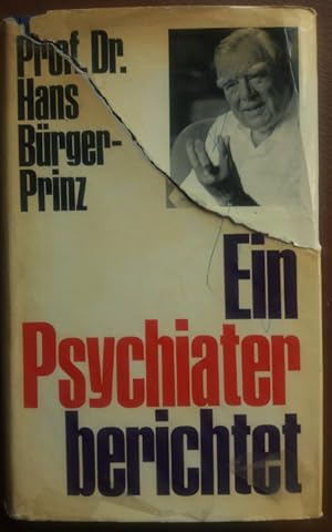 Bild des Verkufers fr Ein Psychiater berichtet. zum Verkauf von buch-radel