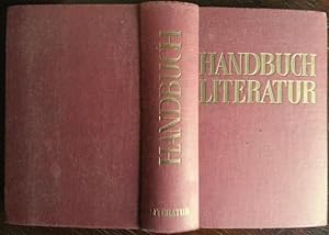 Bild des Verkufers fr Meyers Handbuch ber die Literatur. zum Verkauf von buch-radel