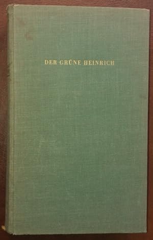 Bild des Verkufers fr Der grne Heinrich. Roman. zum Verkauf von buch-radel