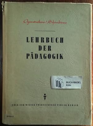 Lehrbuch der Pädagogik.