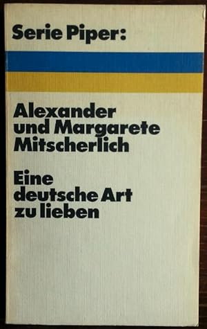 Seller image for Eine deutsche Art zu lieben.' for sale by buch-radel
