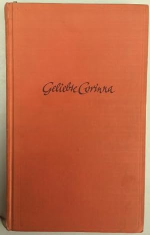 Seller image for Geliebte Corinna.' for sale by buch-radel