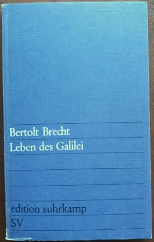 Bild des Verkufers fr Leben des Galilei. Schauspiel. zum Verkauf von buch-radel