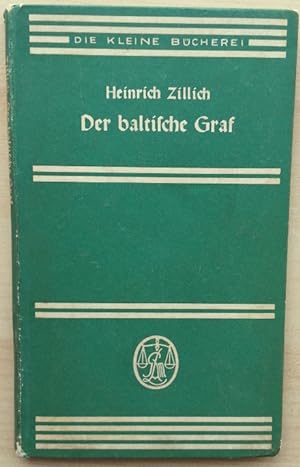 'Der baltische Graf. Mit zehn Federzeichn. von Fritz Kimm.'