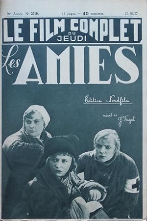 Seller image for LES AMIES (Podrugi) : Le Film Complet du Jeudi n2019 du 21-10-1937 for sale by Bouquinerie L'Ivre Livre