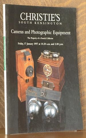 CAMERAS AND PHOTOGRAPHIC EQUIPMENT, THE PROPERTY OF A FRENCH COLLECTOR, CHRISTIE'S SOUTH KENSINGT...
