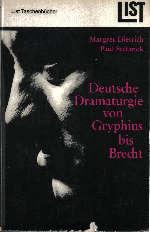 Seller image for Deutsche Dramaturgie von Gryphius bis Brecht. for sale by Auf Buchfhlung