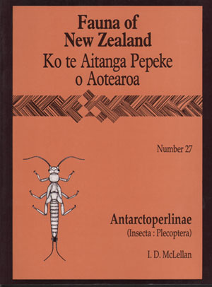 Seller image for Fauna of New Zealand Number 27: Antarctoperlinae (Insecta: Plecoptera). for sale by Andrew Isles Natural History Books