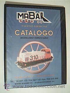 CATÁLOGO MODELISMO FERROVIARIO, Editado por MABAR en julio de 2002