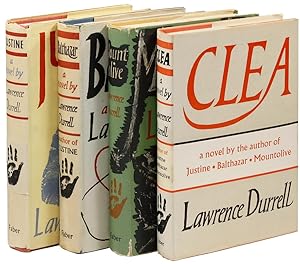 Imagen del vendedor de [The Alexandria Quartet] Justine (1957), Balthazar (1958), Mountolive (1958), Clea (1960) a la venta por Lorne Bair Rare Books, ABAA