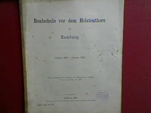 Bild des Verkufers fr ber die Stellung der Gerbsuren im Stoffwechsel der Pflanzen (Abhandlung). - Realschule vor dem Holstenthore zu Hamburg - Jahresbericht ber das Schuljahr Ostern 1892 - Ostern 1893 (Progr.Nr. 732) zum Verkauf von books4less (Versandantiquariat Petra Gros GmbH & Co. KG)