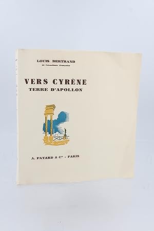 Vers Cyrène terre d'Apollon