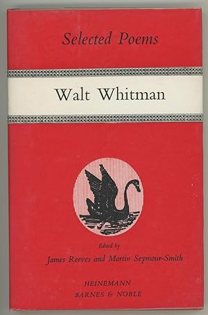 Seller image for SELECTED POEMS OF WALT WHITMAN for sale by Frey Fine Books