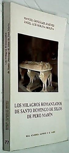 Imagen del vendedor de Los milagros romanzados de Santo Domingo de Silos de Pero Marn a la venta por Librera La Candela