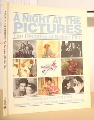 Bild des Verkufers fr A Night At The Pictures - Ten Decades Of British Film zum Verkauf von Eastleach Books