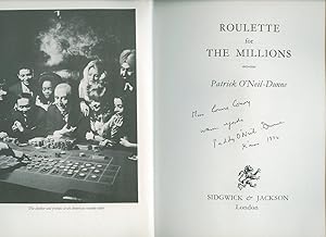 Immagine del venditore per Roulette for The Millions [Signed] venduto da Little Stour Books PBFA Member