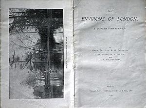 Immagine del venditore per The Environs of London: A Guide for Team and Cycle. venduto da Patrick Pollak Rare Books ABA ILAB