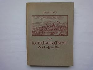 Imagen del vendedor de Die Leutschauer Chronik des Caspar Hain in Auszgen zusammengestellt und mit Bildern versehen. a la venta por Malota