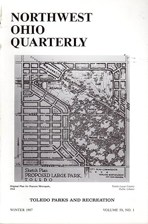 Seller image for Northwest Ohio Quarterly: A Journal of History and Civilization; Volume 59 (LIX), No. 1; Winter, 1987 for sale by Dorley House Books, Inc.