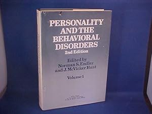 Seller image for Personality and the Behavioral Disorders Volume 1 for sale by Gene The Book Peddler