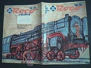 CATÁLOGO MODELISMO FERROVIARIO ROCO 82/83.146 páginas ilustradas color