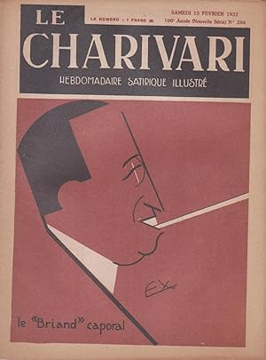 Revue "Le Charivari" n°294 du 13 février 1932 : "Le "Briand" Caporal"