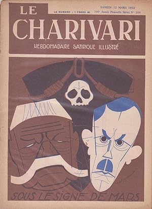 Revue "Le Charivari" n°298 du 12 mars 1932 : "Sous le signe de Mars"