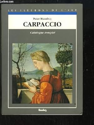 Seller image for Carpaccio. Catalogue complet des peintures. for sale by Le-Livre