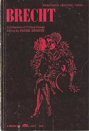 Bild des Verkufers fr Brecht : A Collection Of Critical Essays zum Verkauf von BYTOWN BOOKERY