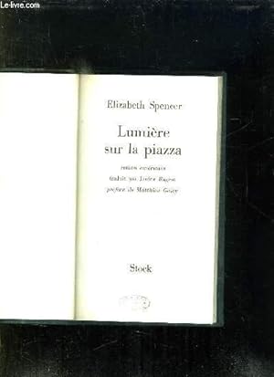 Seller image for LUMIERE SUR LA PIAZZA. for sale by Le-Livre