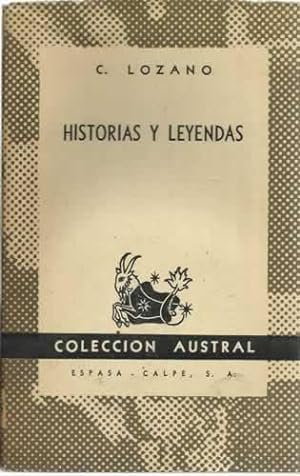 Imagen del vendedor de HISTORIAS Y LEYENDAS a la venta por Librera Cajn Desastre