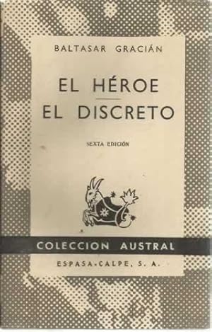 Imagen del vendedor de EL HEROE EL DISCRETO a la venta por Librera Cajn Desastre